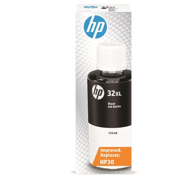 HP Smart günstig Kaufen-HP 32 XL 1VV24AE Original Tintenflasche Schwarz 135 ml. HP 32 XL 1VV24AE Original Tintenflasche Schwarz 135 ml <![CDATA[• HP 32 XL Nachfülltinte 1VV24AE • Farbe: Schwarz • Kapazität: 135 ml • ca. 8.000 Seiten • Kompatibel zu: HP Smart Tank Plu
