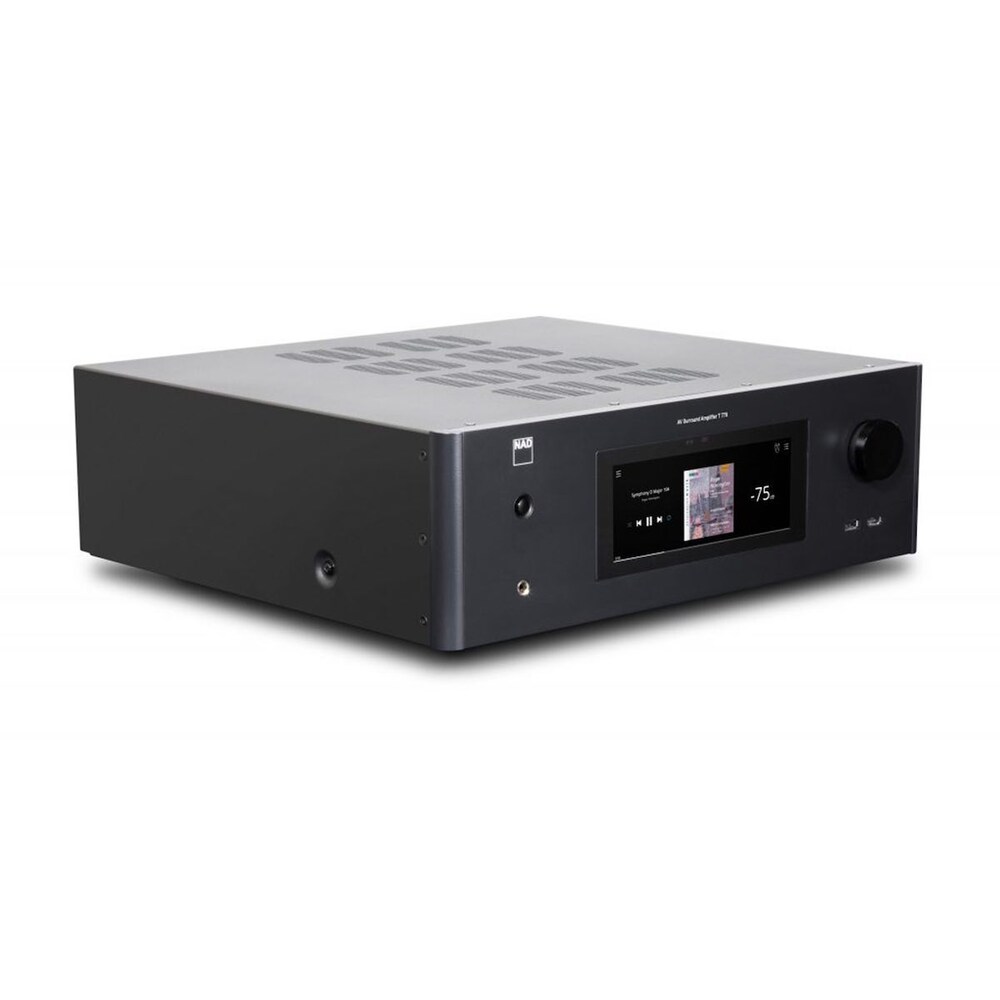 NAD T778 (graphite) 7.1 AV-Receiver mit Atmos und 4K, BluOS (9-Kanal AVR)