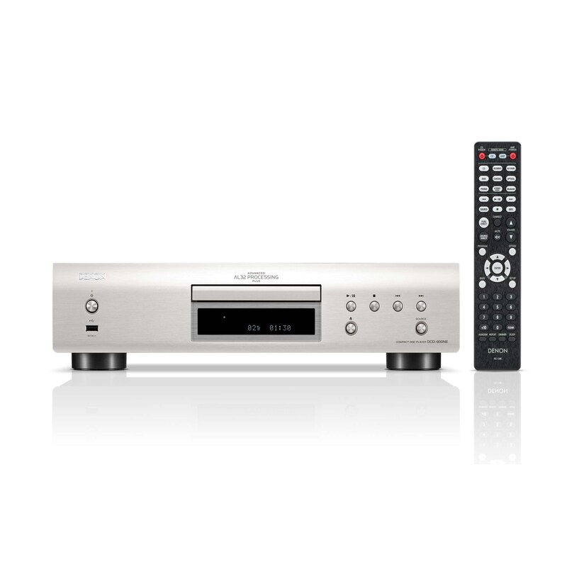 Denon DCD-900NE CD-Player mit AL32 Processing Plus, silber