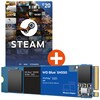 WD Blue SN550 NVMe SSD 2 TB PCIe M.2 2280 inkl. 20 EUR Steamguthaben