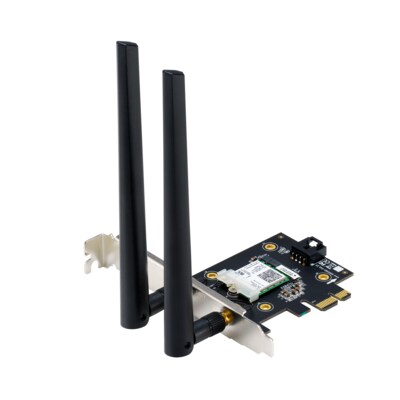 Ultra Blue günstig Kaufen-ASUS PCE-AX3000 PCIe-Karte Bluetooth 5.0 + Wi-Fi 6 AX3000 Dual-Band, 2x Antenn. ASUS PCE-AX3000 PCIe-Karte Bluetooth 5.0 + Wi-Fi 6 AX3000 Dual-Band, 2x Antenn <![CDATA[• Wi-Fi-Standard der nächsten Generation - WiFi-6-Standard (802.11ax) • Ultrahohe 