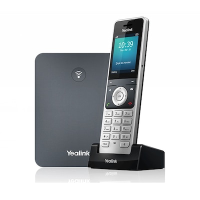 VoIP TELEFON günstig Kaufen-Yealink W76P - Schnurloses Telefon / VoIP-Telefon mit Rufnummernanzeige. Yealink W76P - Schnurloses Telefon / VoIP-Telefon mit Rufnummernanzeige <![CDATA[• Schnurloses Telefon / VoIP-Telefon mit Rufnummernanzeige • Gehäusefarbe Classic Gray]]>. 