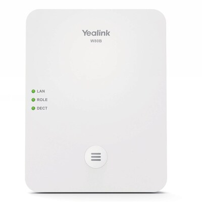 ST LINK günstig Kaufen-Yealink W80B - Basisstation für schnurloses Telefon/VoIP-Telefon. Yealink W80B - Basisstation für schnurloses Telefon/VoIP-Telefon <![CDATA[• Basisstation für schnurloses Telefon/VoIP-Telefon • Netzwerkanschlüsse 1 x Ethernet 10/100Base-TX