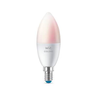 is White günstig Kaufen-WiZ 40W E14 Kerzenform Tunable White & Color Doppelpack. WiZ 40W E14 Kerzenform Tunable White & Color Doppelpack <![CDATA[• Austauschtype: LED-Lampe / Sockel: E14 • Leistung: 4,9 Watt als Ersatz für 40 Watt • Energieeffizienzklasse: F • G