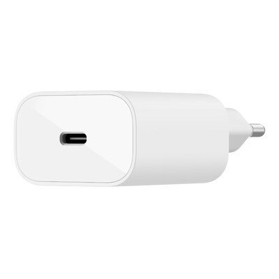 Power A günstig Kaufen-Belkin BOOST CHARGE USB-C-PD 3.0-PPS-Ladegerät (25 W). Belkin BOOST CHARGE USB-C-PD 3.0-PPS-Ladegerät (25 W) <![CDATA[• USB-C-Ladegerät • Dynamische Power Delivery mit PPS-Technik liefert bis zu 25 W • Kompaktes Design für unterwegs • 