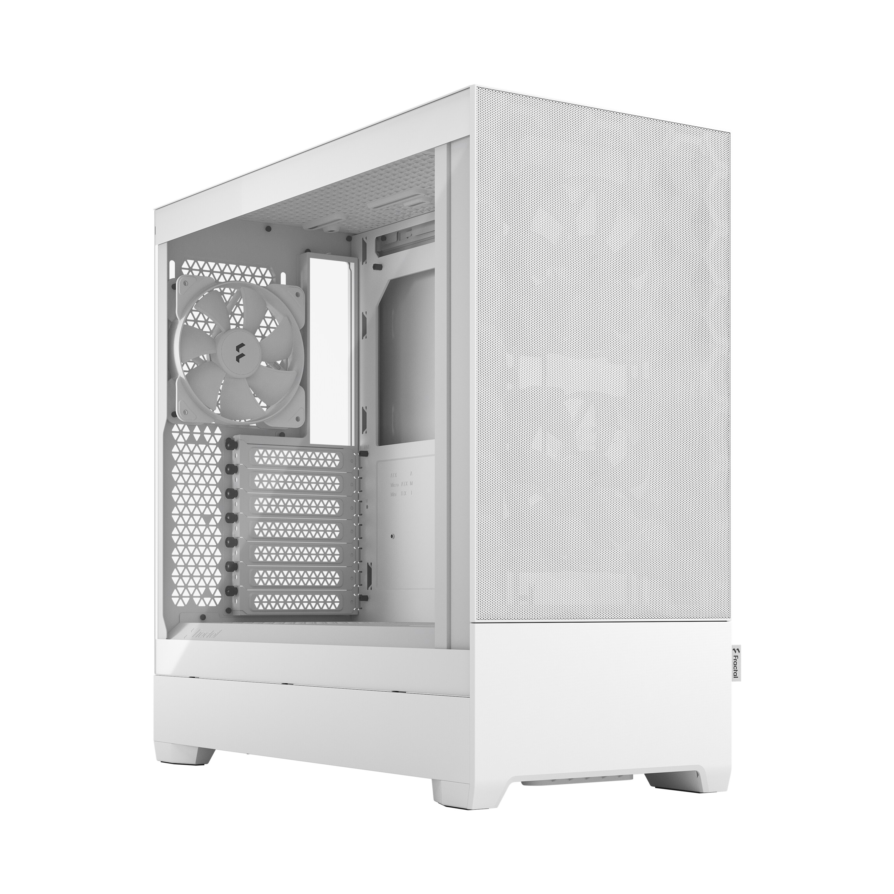 Fractal Design Pop Air Black mit Seitenfenster ATX Gaming Geh&auml;use Wei&szlig;