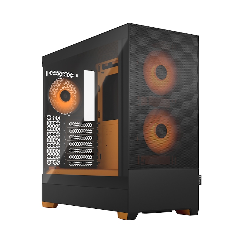 Fractal Design Pop Air RGB Orange Core Seitenfenster ATX Gaming Gehäuse Orange