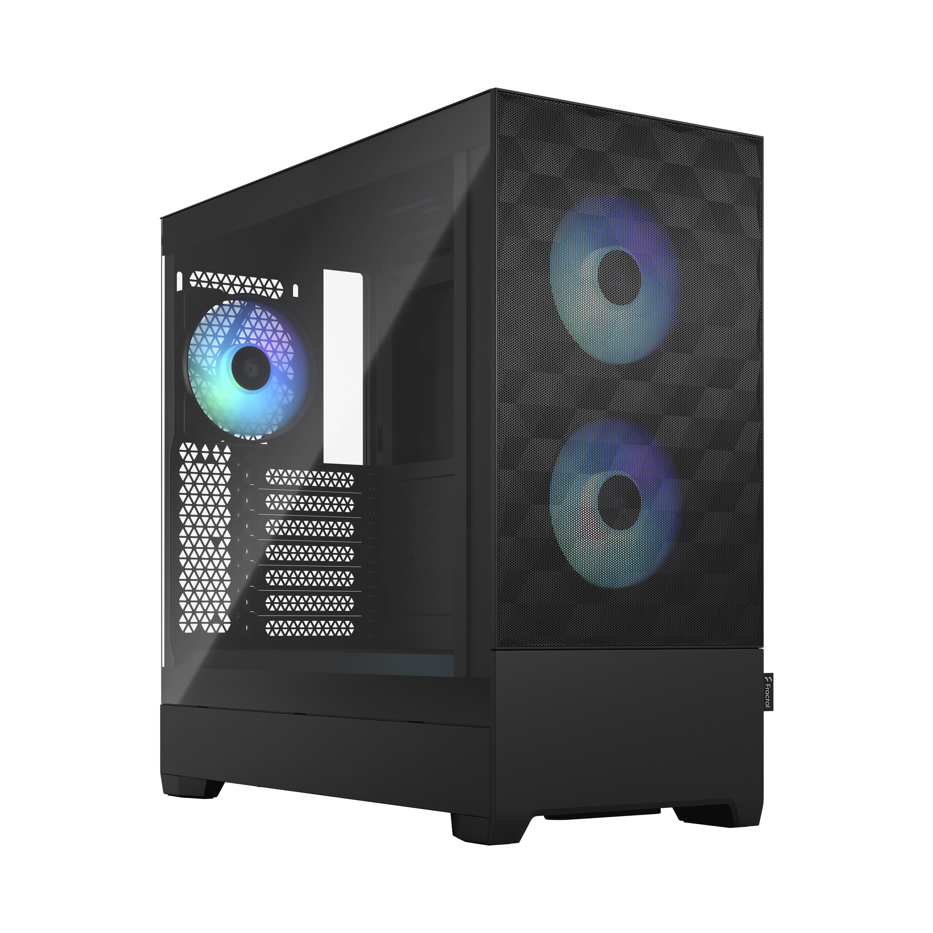 Fractal Design Pop Air RGB Black mit Seitenfenster ATX Gaming Geh&auml;use Schwarz