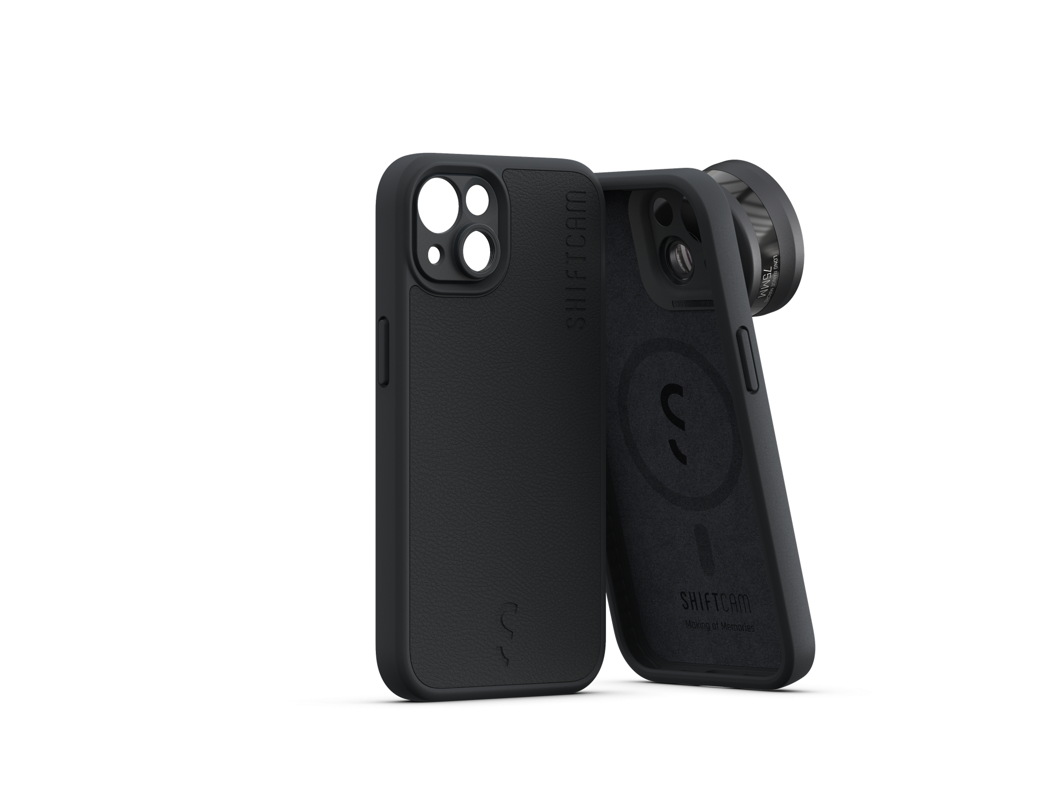 ShiftCam Camera Case with in-case Lens Mount for iPhone 13 - Charcoal