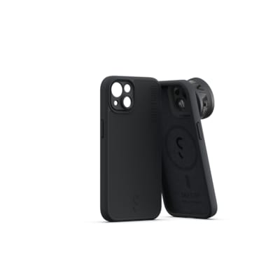 Lens Smartphone günstig Kaufen-ShiftCam Camera Case mit in-case Lens Mount für iPhone 13 - Anthrazit. ShiftCam Camera Case mit in-case Lens Mount für iPhone 13 - Anthrazit <![CDATA[• ShiftCam ProGrip Starter Kit Smartphone-Griff • Kompatibel nur zu iPhone 13 • Funktioni