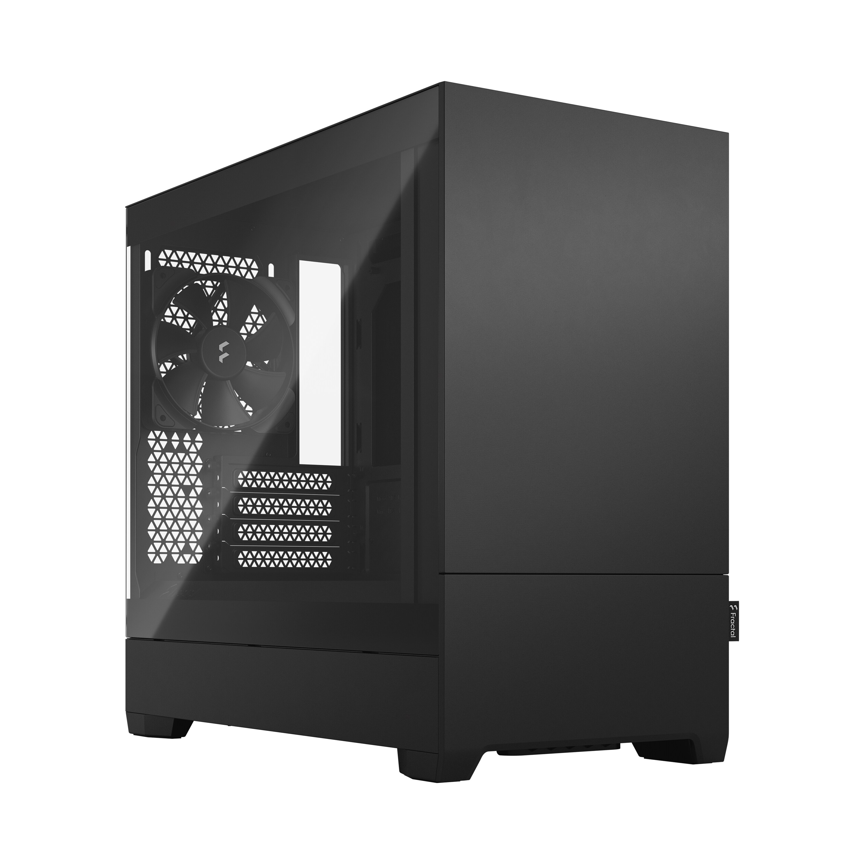 Fractal Design Pop Mini Silent Black m. Fenster mATX/mITX Gaming Geh&auml;use Schwarz