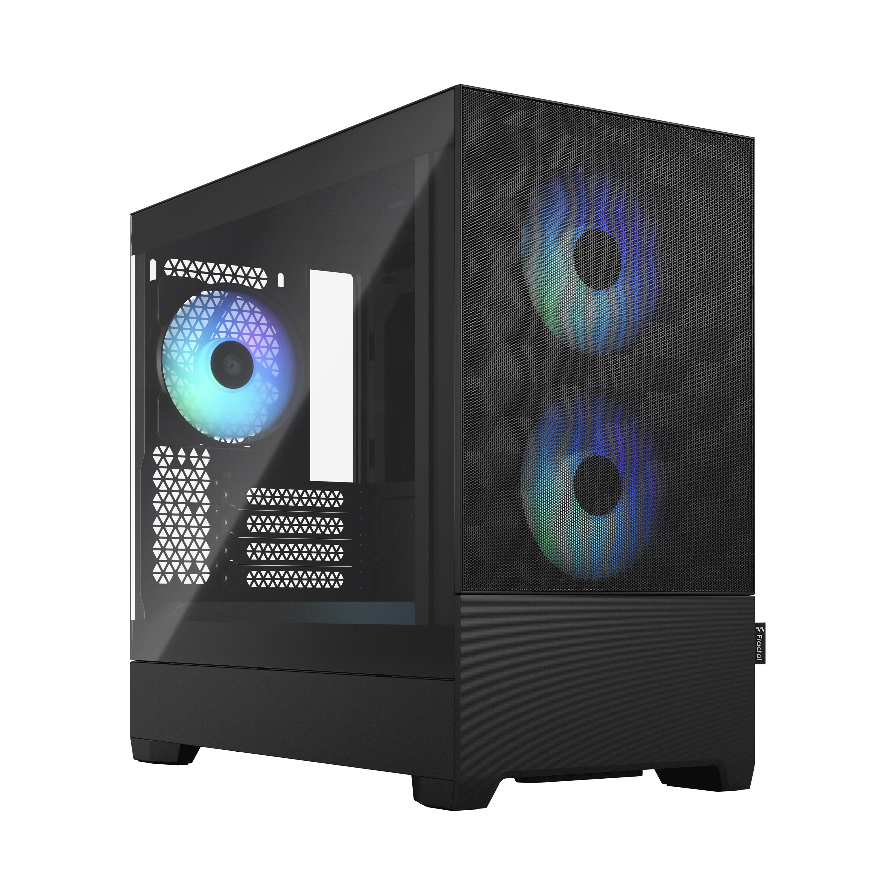 Fractal Design Pop Mini Air RGB Black Fenster mATX/mITX Gaming Geh&auml;use Schwarz