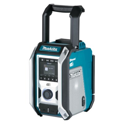 Bluetooth/WIFI günstig Kaufen-Makita DMR115 Akku-Baustellenradio. Makita DMR115 Akku-Baustellenradio <![CDATA[• USB-Ladebuchse zum Laden von mobilen Geräten • Ausgestattet mit Bluetooth • IP65-Gehäuseschutzklassifizierung für den harten Baustelleneinsatz]]>. 