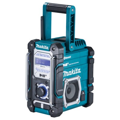 Fm Radio günstig Kaufen-Makita DMR112 Akku-Baustellenradio. Makita DMR112 Akku-Baustellenradio <![CDATA[• Für den Empfang von DAB, DAB+ und FM geeignet • Sender präzise einstellbar über digitales, großflächiges Display • Gehäuse in robuster Baustellenausführung • 