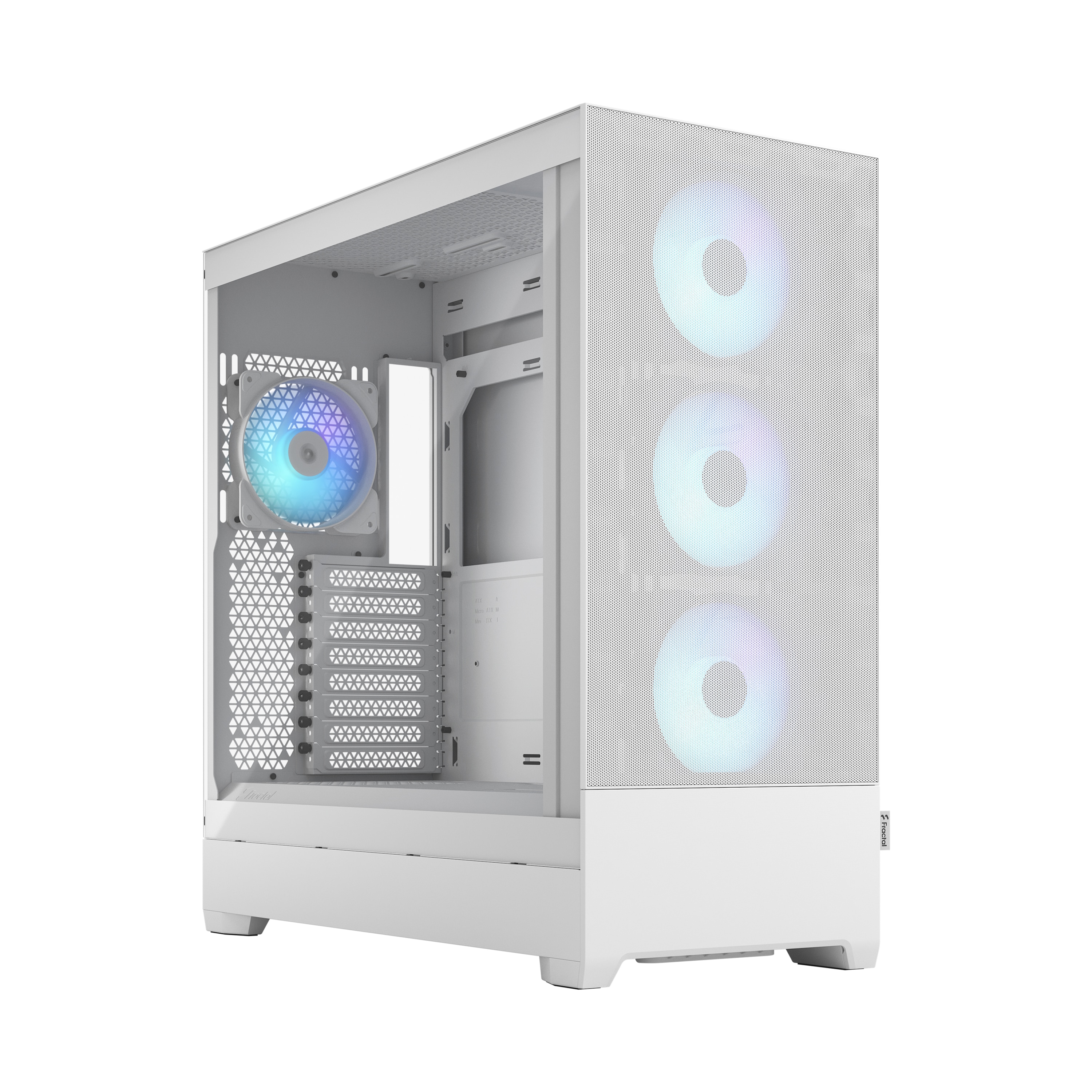 Fractal Design Pop XL Air RGB White mit Seitenfenster ATX Gaming Geh&auml;use Wei&szlig;