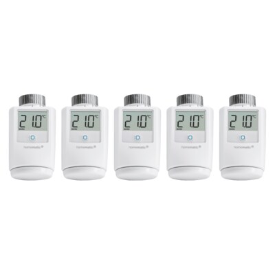 Image of Homematic IP Heizkörperthermostat HMIP-eTRV/2 • 5er Pack