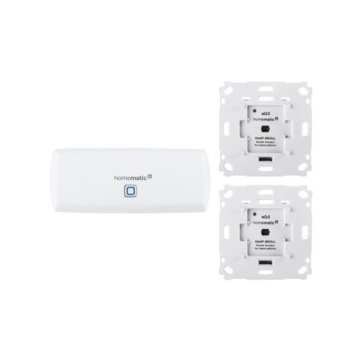 HomeMatic IP  Starter Set Beschattung, 2x Aktor HmIP-BROLL and WLAN Access Point | 04047976564507
