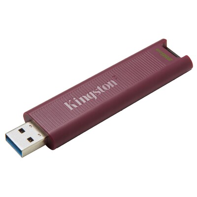 GB USB günstig Kaufen-Kingston 256 GB DataTraveler Max USB-Typ A 3.2 Gen2 USB-Stick. Kingston 256 GB DataTraveler Max USB-Typ A 3.2 Gen2 USB-Stick <![CDATA[• USB 3.2 Gen 2 Geschwindigkeit bis 1.000MB/s Lesegeschwindigkit • Bis zu 1TB Speicher für PCs und Notebooks mit USB