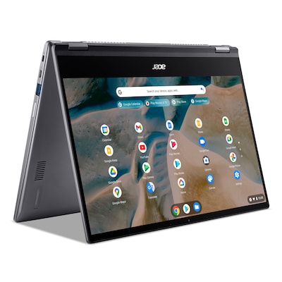 Acer Chromebook Spin 514 (CP514-1H-R7PZ) Laptop | 14 Full HD Touch-Display | AMD Athlon Silver 3050C | 4 GB RAM | 128 GB eMMC | AMD Radeon Grafik | Google ChromeOS | Silber