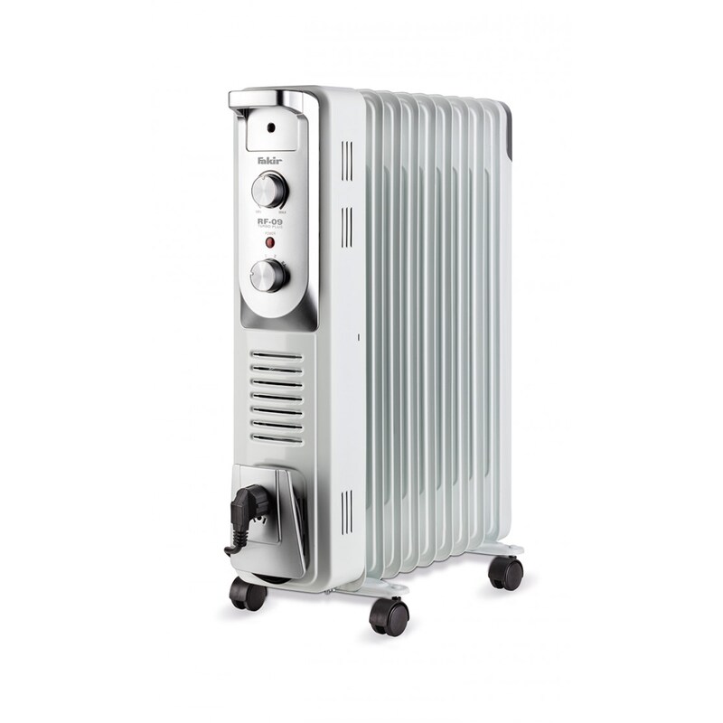 Fakir RF 11 TURBO Plus Ölradiator, perlgrau - 2.900 Watt