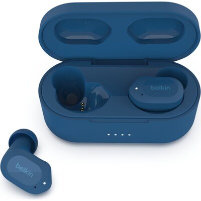 und Blau günstig Kaufen-Belkin SOUNDFORM™ Play True Wireless In-Ear Kopfhörer blau. Belkin SOUNDFORM™ Play True Wireless In-Ear Kopfhörer blau <![CDATA[• perfekte Passform • bis zu 38 Stunden Akkulaufzeit • schweiß- und spritzwasserbeständigen Des