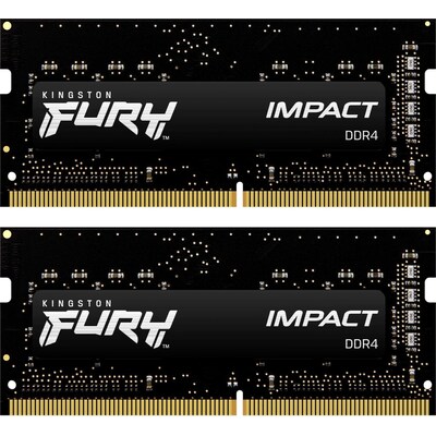 Kit 16GB günstig Kaufen-32GB (2x16GB) KINGSTON FURY Impact DDR4-3200 CL20 Gaming Notebookspeicher Kit. 32GB (2x16GB) KINGSTON FURY Impact DDR4-3200 CL20 Gaming Notebookspeicher Kit <![CDATA[• 32 GB (RAM-Module: 2 Stück) • DDR4-RAM 3200 MHz • CAS Latency (CL) 20 • Anschl
