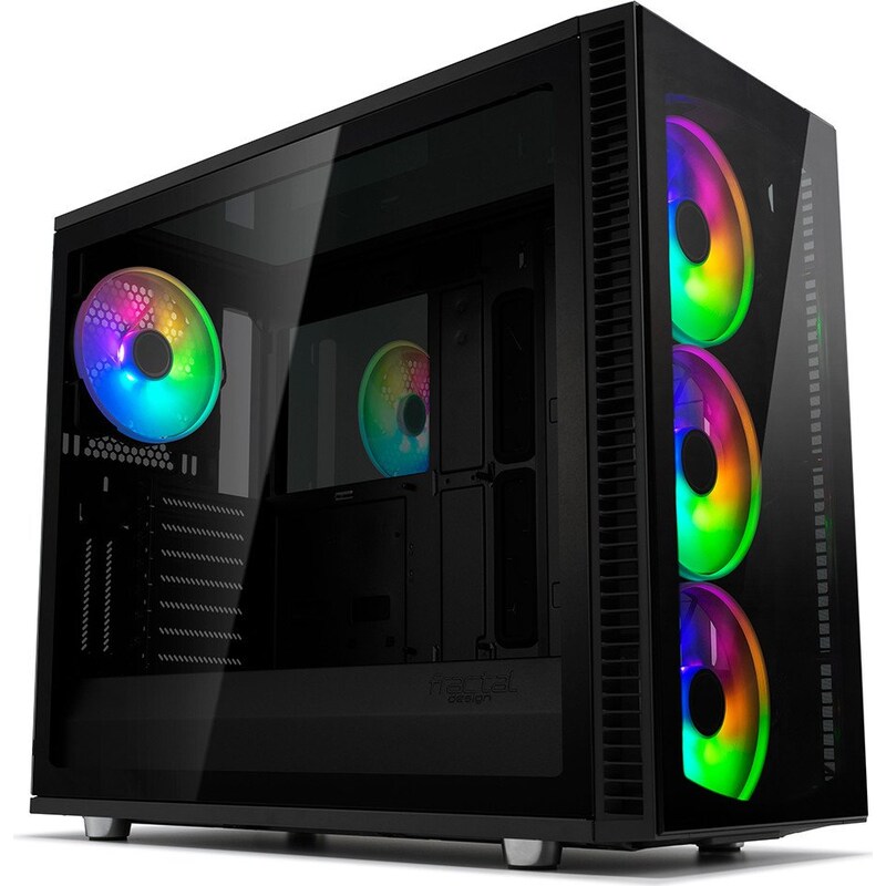 Fractal Design Define S2 Vision RGB ATX Gaming Gehäuse mit TG Seitenfenster