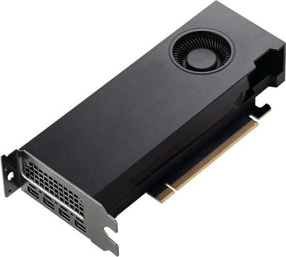 PNY NVIDIA RTX A2000 12GB GDDR6 Workstation Grafikkarte 4x mDP