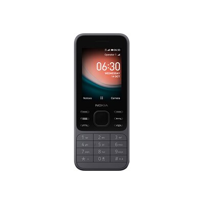 Nokia  6300 4G Dual-SIM charcoal | 06438409053985