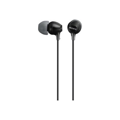 KAbel günstig Kaufen-Sony MDR-EX15LPB In Ear Kopfhörer - Schwarz. Sony MDR-EX15LPB In Ear Kopfhörer - Schwarz <![CDATA[• Typ: In-Ear Kopfhörer - geschlossen • Übertragungsbereich: 8 Hz bis 22 kHz, Impedanz: • Übertragung: Kabel • Lieferumfang:]]>. 