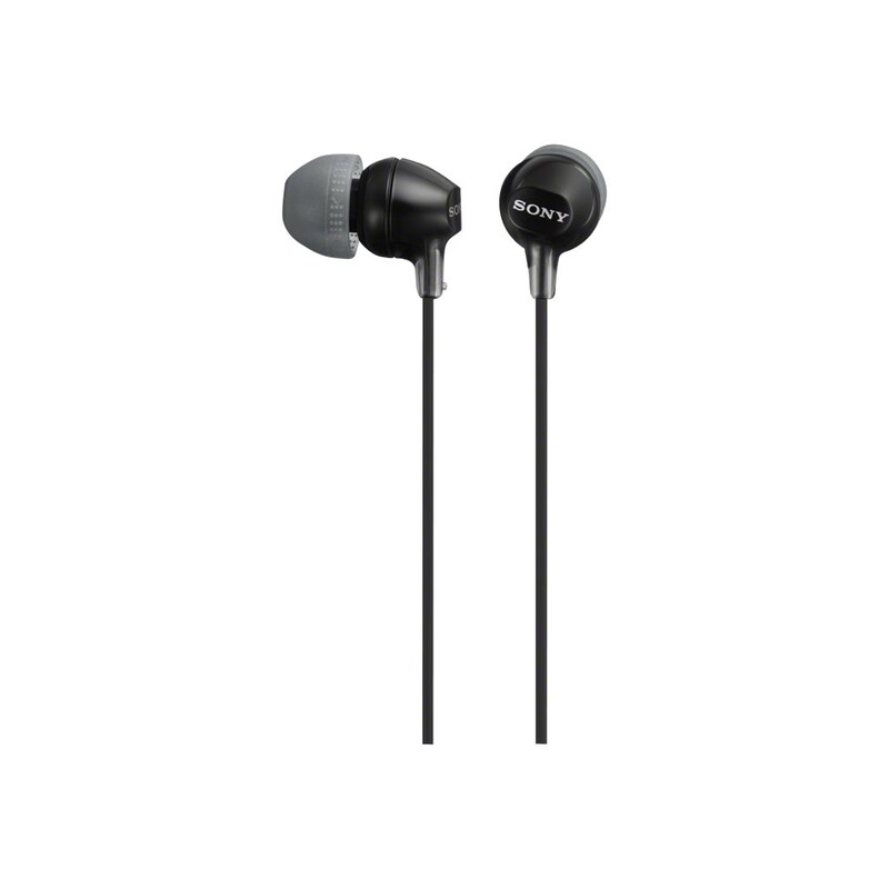 Sony MDR-EX15LPB In Ear Kopfhörer - Schwarz