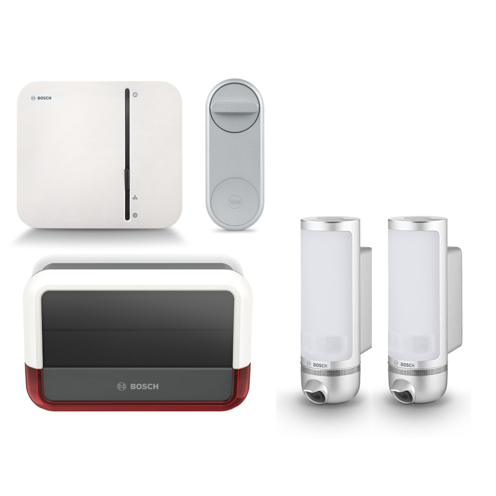 Bosch Smart Home Starter Set "Sicherheit Haus", 5-teilig