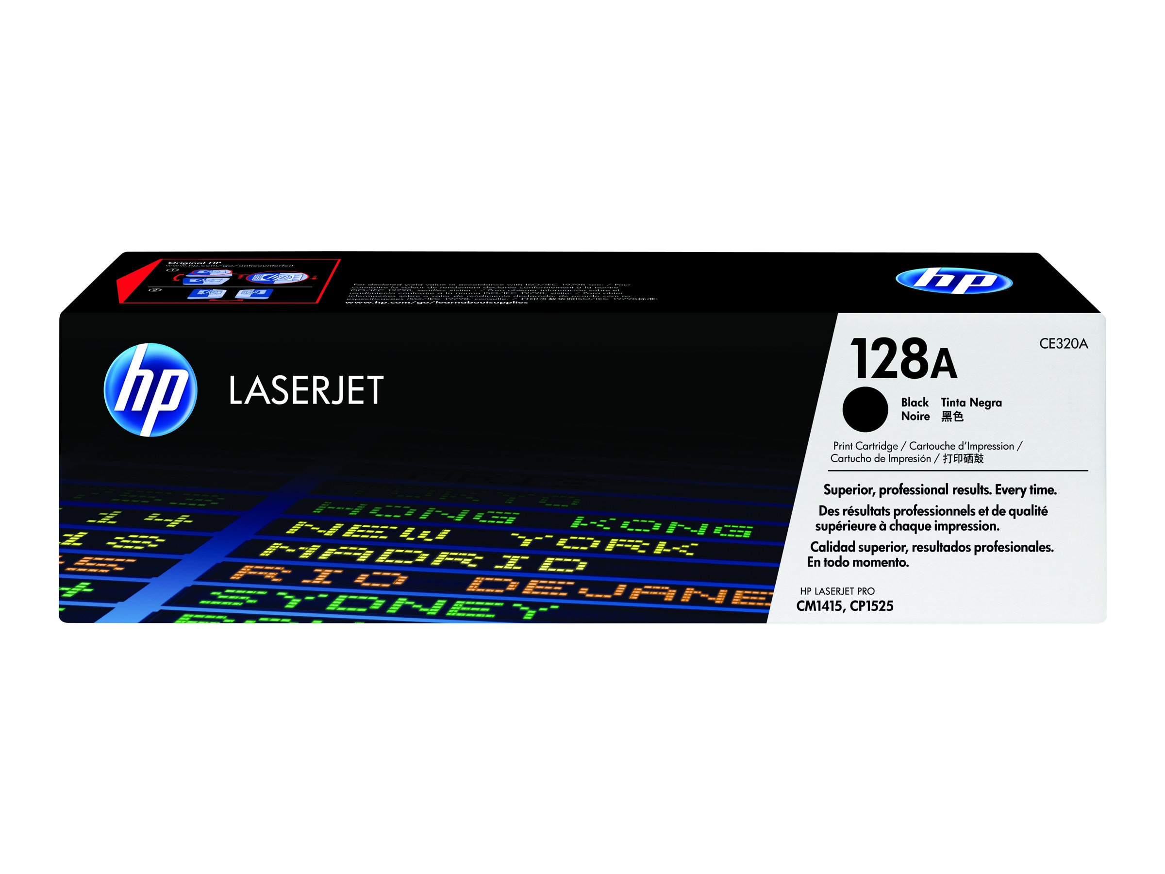 HP CE320A / 128A Original Toner Schwarz f&uuml;r ca. 2.000 Seiten