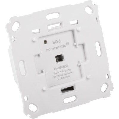 HomeMatic IP  Schaltaktor für Markenschalter HmIP-BS2  2-fach | 04047976567577
