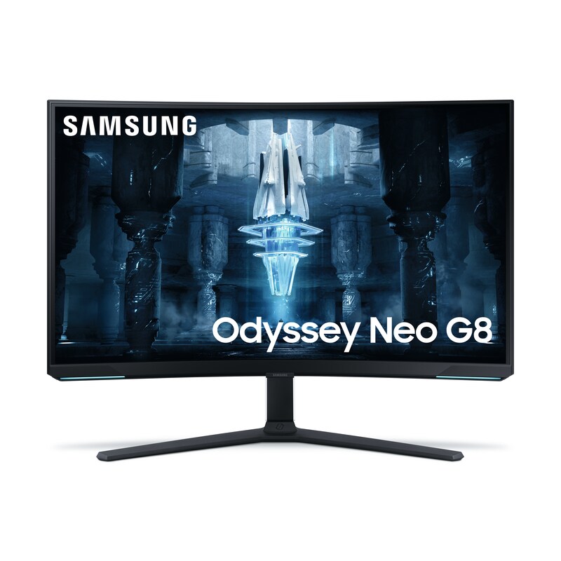 DisplayPort/HDMI günstig Kaufen-Samsung Odyssey Neo G85NB (S32BG850NP) 81cm (32") 4K VA Curved Gaming Monitor 16:9 HDMI/DP/USB 1ms 240Hz Mini LED. Samsung Odyssey Neo G85NB (S32BG850NP) 81cm (32") 4K VA Curved Gaming Monitor 16:9 HDMI/DP/USB 1ms 240Hz Mini LED <![CDATA[• Energie