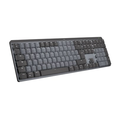 bluetooth günstig Kaufen-Logitech MX Mechanical Illuminated Kabellose Tastatur Graphite, tactile. Logitech MX Mechanical Illuminated Kabellose Tastatur Graphite, tactile <![CDATA[• Anwendungsbereich: professionelles Arbeiten, Nummernblock integriert, • Kabellos, Bluetooth •