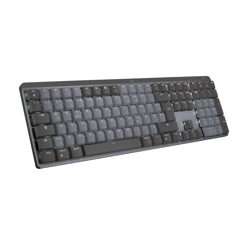 Logitech MX Mechanical Illuminated Kabellose Tastatur Graphite, linear