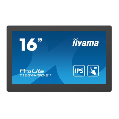PS 4 günstig Kaufen-iiyama ProLite T1624MSC-B1 39,5cm (15,6") FHD IPS 10Punkt-Touch-Monitor HDMI. iiyama ProLite T1624MSC-B1 39,5cm (15,6") FHD IPS 10Punkt-Touch-Monitor HDMI <![CDATA[• Energieeffizienzklasse: E • Größe: 39,6 cm(15,6 Zoll) 16:9, Auflösung: 1.9