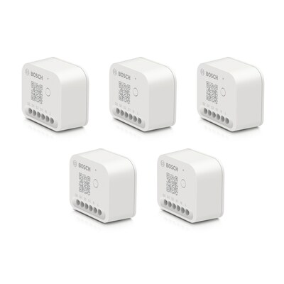 Licht,10X günstig Kaufen-Bosch Smart Home smarte Licht-/Rollladensteuerung II • Rollladenaktor • 5er Pack. Bosch Smart Home smarte Licht-/Rollladensteuerung II • Rollladenaktor • 5er Pack <![CDATA[• Integration von elektrischen Rollläden in das Bosc