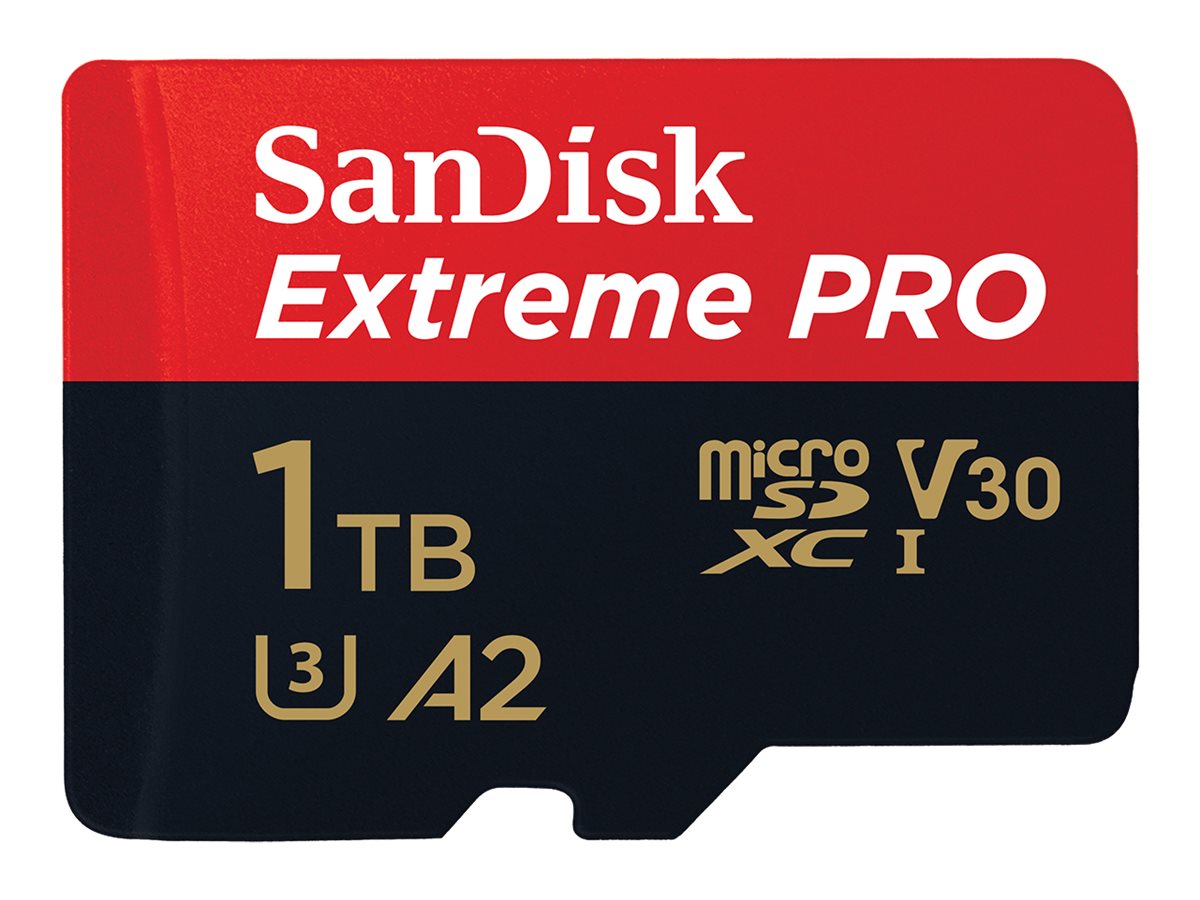 SanDisk Extreme Pro 1 TB microSDXC UHS-I-Speicherkarte bis 200 MB/s