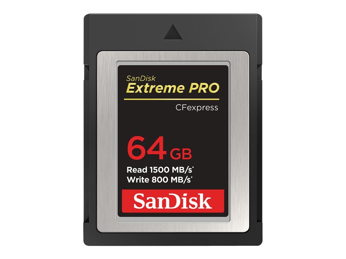 SanDisk Extreme Pro 64 GB CFexpress Typ B Speicherkarte bis zu 1500 MB/s