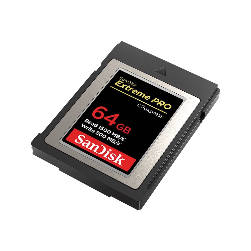 SanDisk Extreme Pro 64 GB CFexpress Typ B Speicherkarte bis zu 1500 MB/s