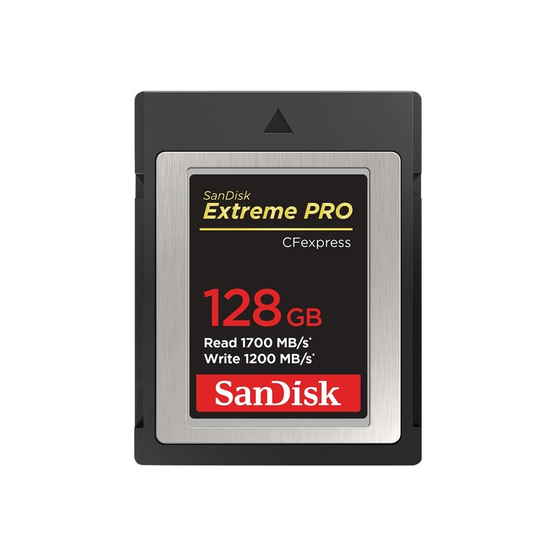 SanDisk Extreme Pro 128 GB CFexpress Typ B Speicherkarte bis zu 1700 MB/s