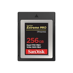 SanDisk Extreme Pro 256 GB CFexpress Typ B Speicherkarte bis zu 1700 MB/s