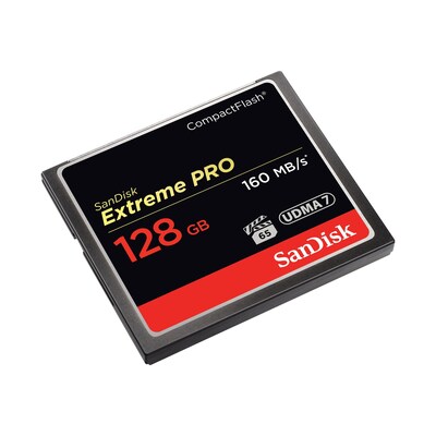 SanDisk Extreme Pro 256 GB CompactFlash Speicherkarte bis zu 160 MB/s