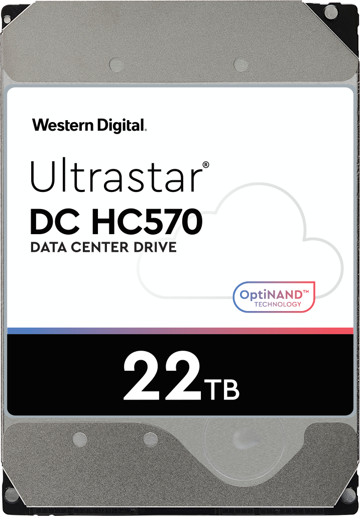 Western Digital Ultrastar DC HC570 0F48155 - 22 TB 3,5 Zoll SATA 6 Gbit/s