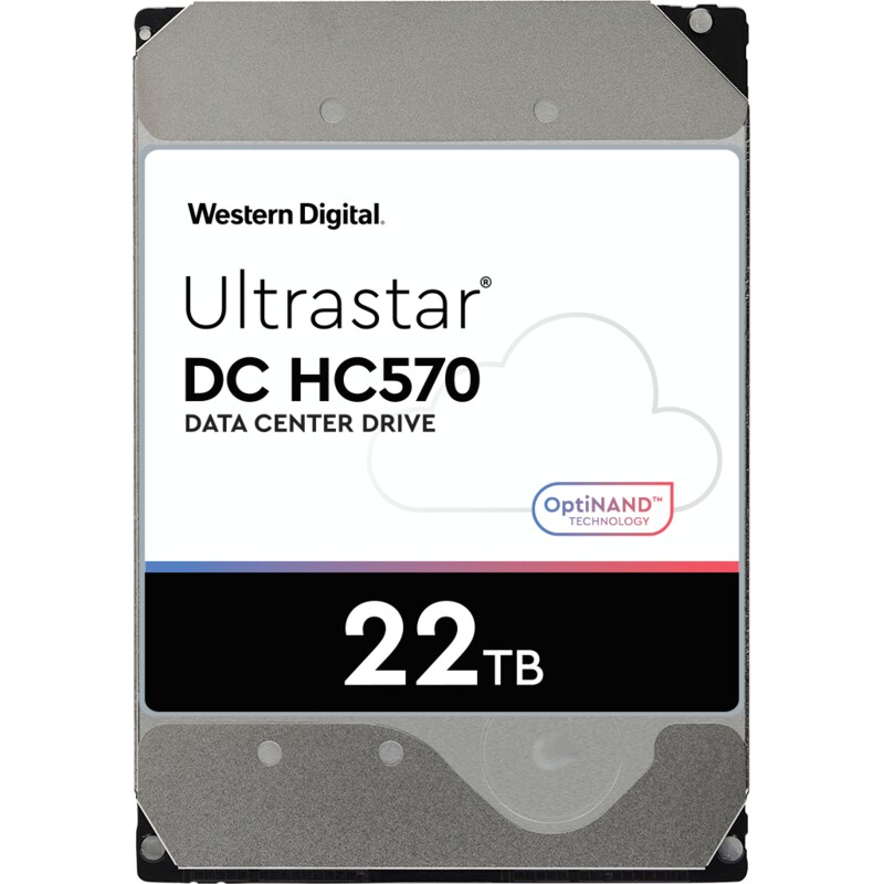 Western Digital Ultrastar DC HC570 0F48155 - 22 TB 3,5 Zoll SATA 6 Gbit/s