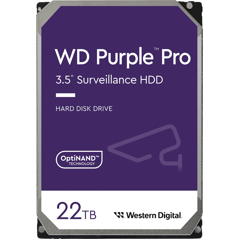 WD Purple Pro WD221PURP - 22 TB 3,5 Zoll SATA 6 Gbit/s