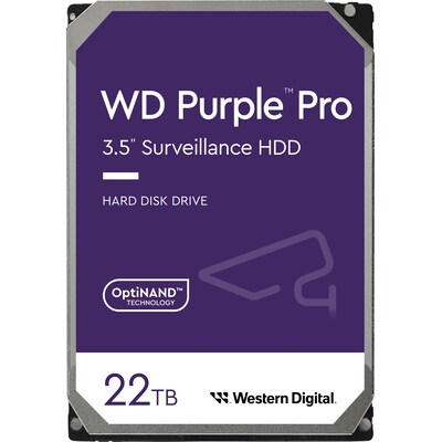 SATA/150 günstig Kaufen-WD Purple Pro WD221PURP - 22 TB 3,5 Zoll SATA 6 Gbit/s. WD Purple Pro WD221PURP - 22 TB 3,5 Zoll SATA 6 Gbit/s <![CDATA[• 22 TB (512 MB Cache) • 7.200 U/min • 3,5 Zoll • SATA 6 Gbit/s • Videoüberwachung, geeignet für DVR- und NVR-Sicherheitssy