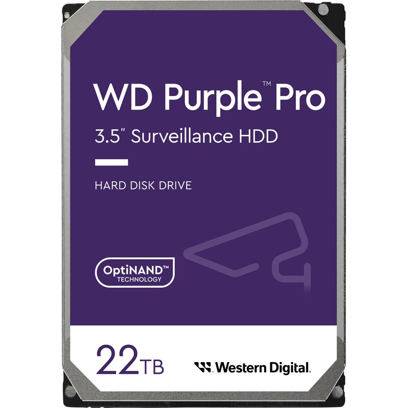 WD Purple Pro WD221PURP - 22 TB 3,5 Zoll SATA 6 Gbit/s